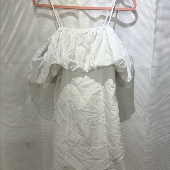 a new day Dresses & Skirts - A New Day White Off-Shoulder Mini Dress